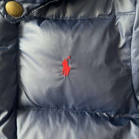 Like New Polo Ralph Lauren Water-Repellent Down Jacket size 7 - Picture 3 of 7
